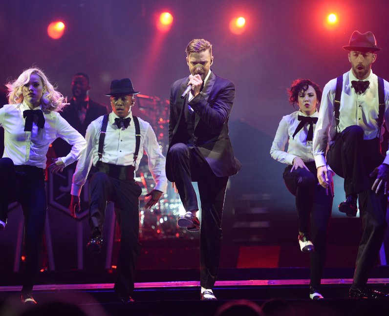 Justin Timberlake on tour
