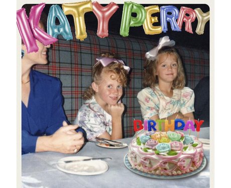 Katy Perry 'Birthday' Single Cover