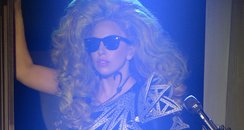 Lady Gaga performs on stage at Roseland Ballroom