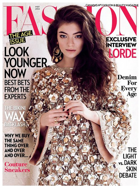 Lorde Fashion Magzine 2014