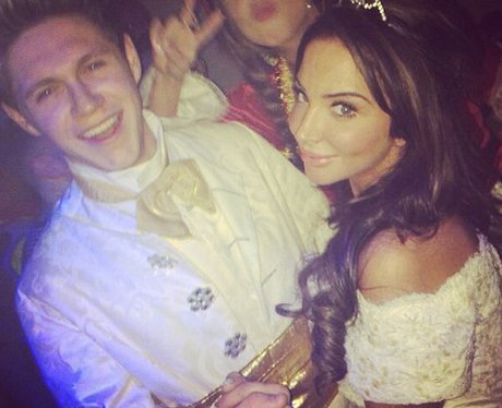 Niall Horan hangs out with Tulisa at Rochelle's party