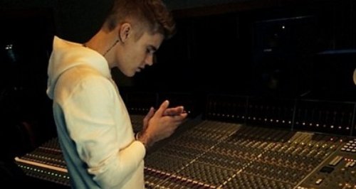 Justin Bieber Recording Studio Instagram