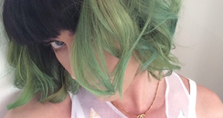 Katy Perry news green hair