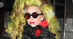 Lady Gaga Green Hair