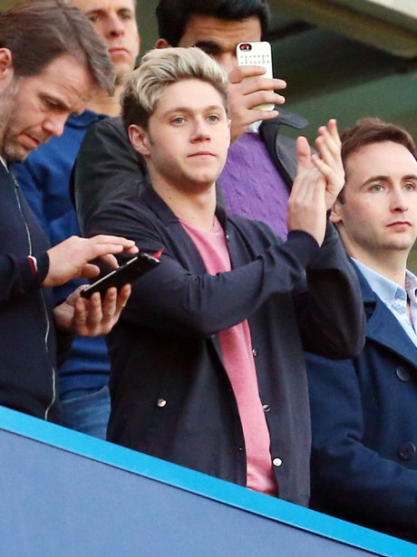 Niall Horan Watching Football