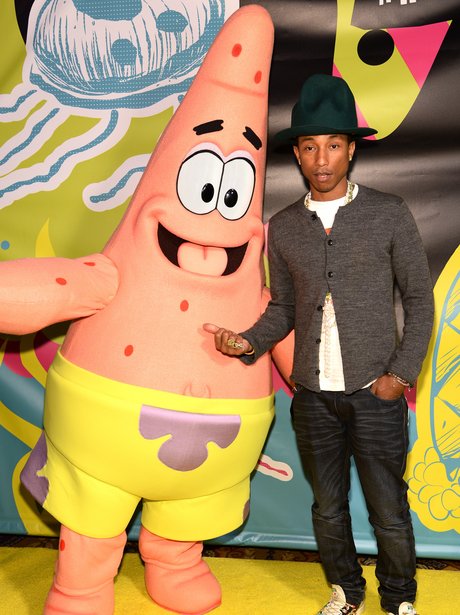 Pharrell and Spongebob