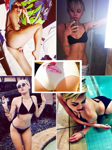 Miley Cyrus - Sexy Selfies 20 Pop Stars Obsessed With -6072