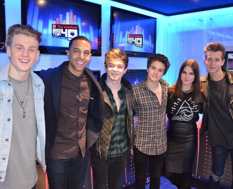The Vamps on Big Top 40
