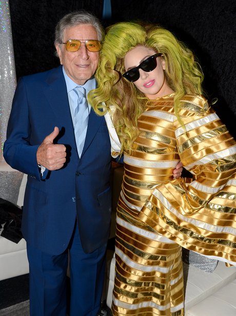 Tony Bennett and Lady Gaga at the Roseland Ballroo