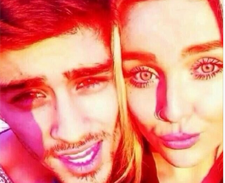 Zayn Malik and Perrie Edwards