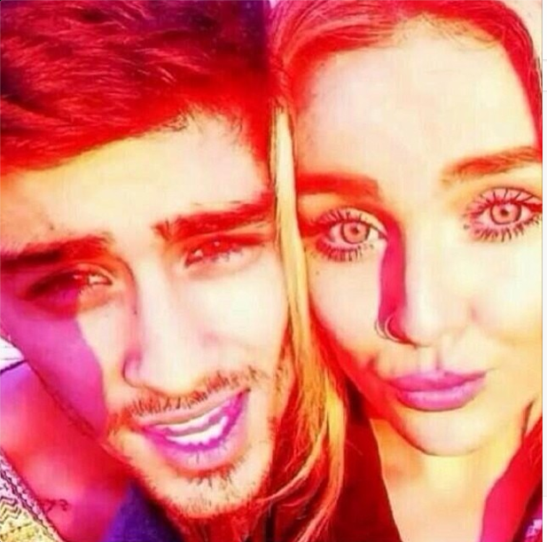 Zayn Malik and Perrie Edwards 