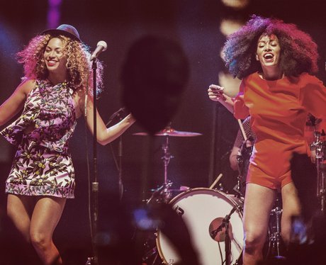 And Beyonce joined her sister Solange on stage for a dance too!  What A YEAR! The  Capital