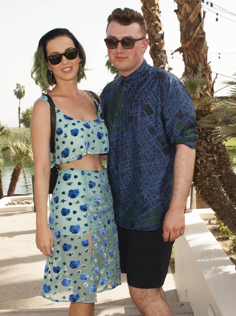 Katy Perry and Sam Smith Coachella 2014
