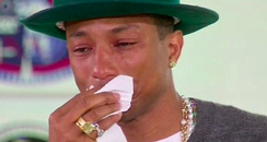 Pharrell crying Oprah