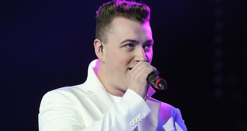 Sam Smith on stage