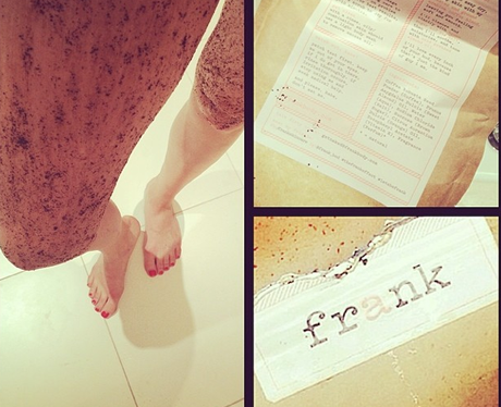 Jessie J cofee scrub