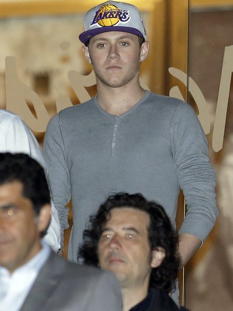 Niall Horan Watching Football