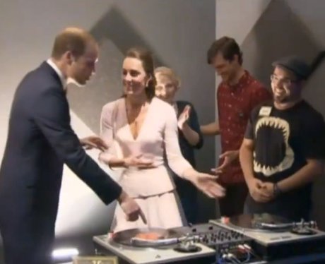 Prince William And Kate MIddleton DJ-ing