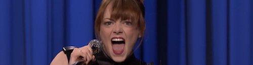 Emma Stone Lip Sync Battle On Jimmy Fallon