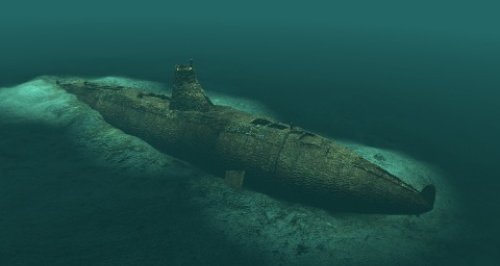 HMS A1 submarine Solent diving trail