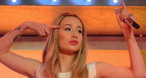 Iggy Azalea performs on her  tour