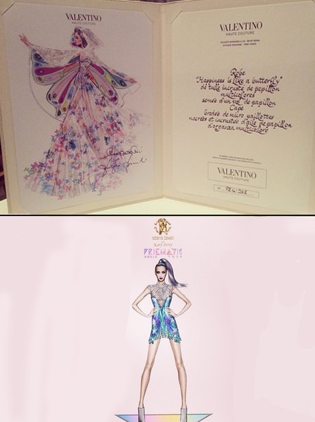 Katy Perry tour costumes