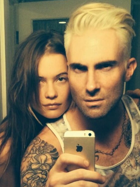 Adam Levine Blonde Hair Twitter