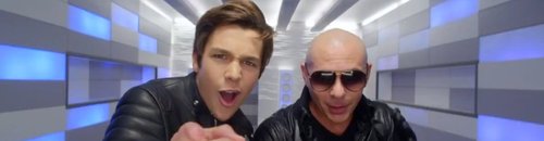 Austin Mahone Pitbull 'Mmm Yeah' Music Video