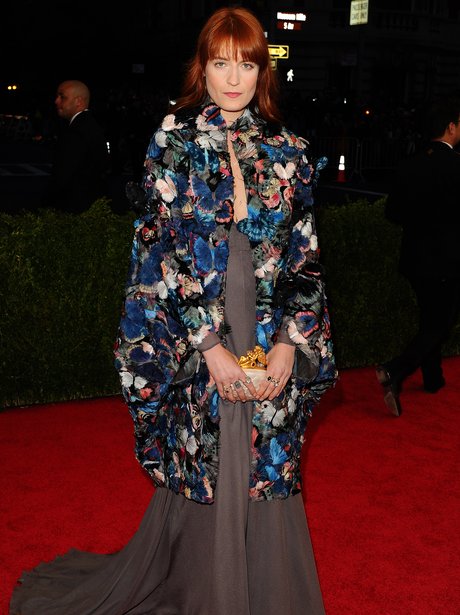 Florence Welch MET Ball 2014