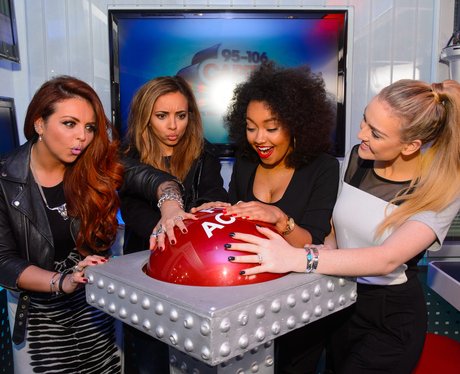 Little Mix at Capital FM studio