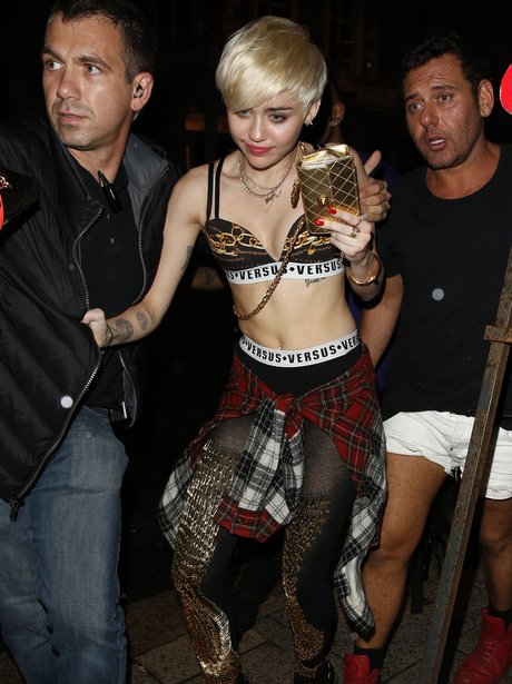 Miley Cyrus Clubbing