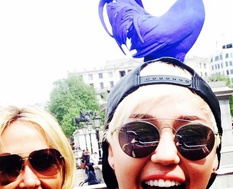 Miley Cyrus London Instagram