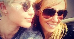 Miley Cyrus Mum London Instagram