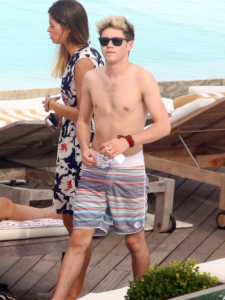 Niall Horan topless