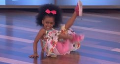 Three Year Old Dancing To 'Happy' On Ellen