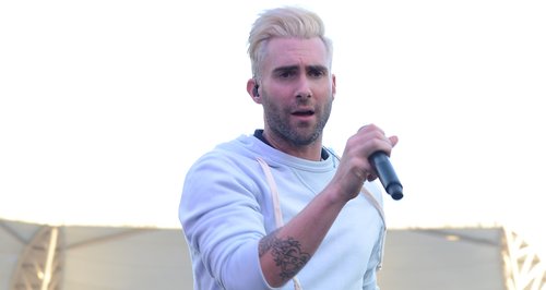  Adam Levine performing at Wango Tango Show