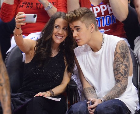 Justin Bieber and his mum Pattie Mallette