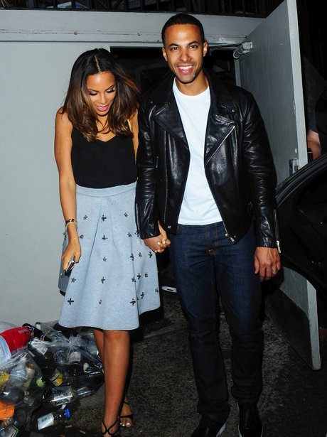 Marvin Humes and Rochelle Humes