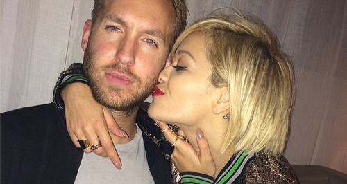 Rita Ora and Calvin Harris