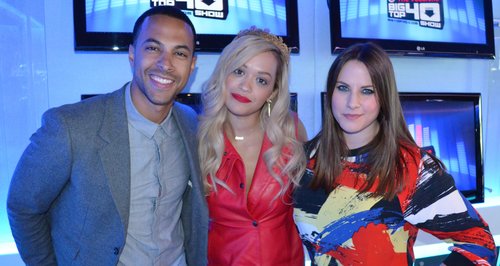 Rita Ora and Marvin Humes on Big Top 40