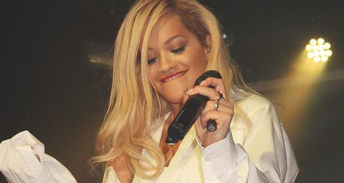 Rita Ora performs at G.A.Y