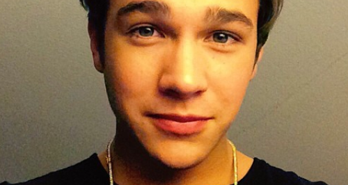 Austin Mahone selfie  instagram