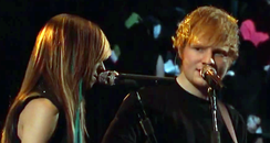 Ed Sheeran singing with Christina Grimmie on The Voice USA