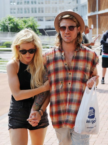 Ellie Goulding and Dougie Poynter