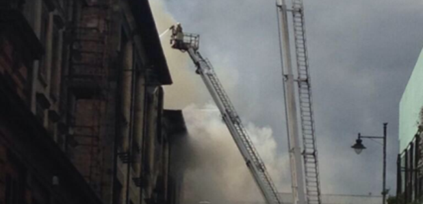 Fire at Glasgow School of Art 