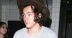 Harry Styles wearing a Fedora hat