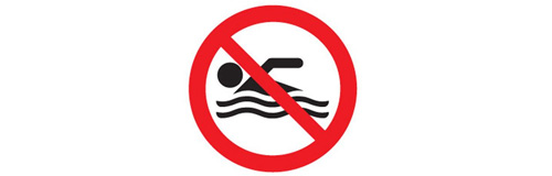 No Swimming