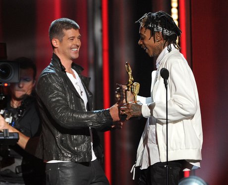 Robin Thicke Billboard Awards 2014