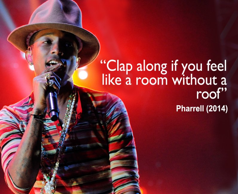 Pharrell Williams Happy Lyrics 17 Song Lyrics We Can T Wait To