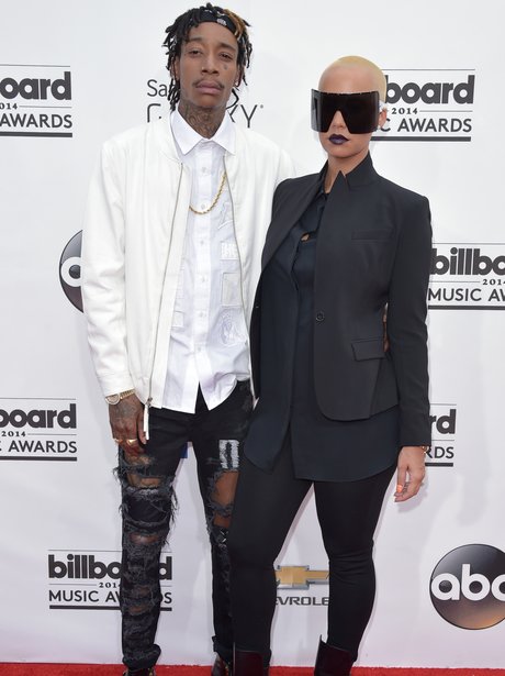 Wiz Khalifa and Amber Rose at the Billboard Music